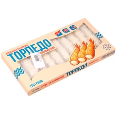 Креветки Торпедо очищенные в панировке 21/25 200г