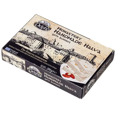 Халва кунжутная с миндалем монастырская Delphi 200г-1}