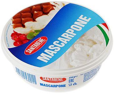 Сыр Маскарпоне 80% жир., 250г