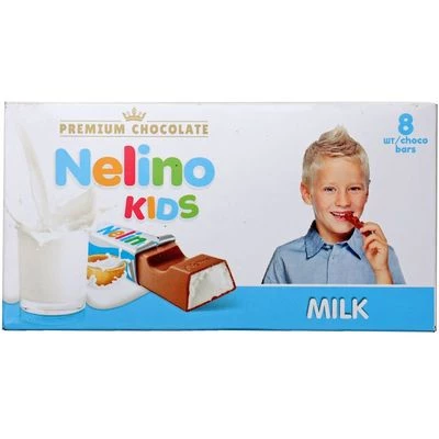 Шоколад Молочный с молочной начинкой Nelino Kids Сербия 100г-0}
