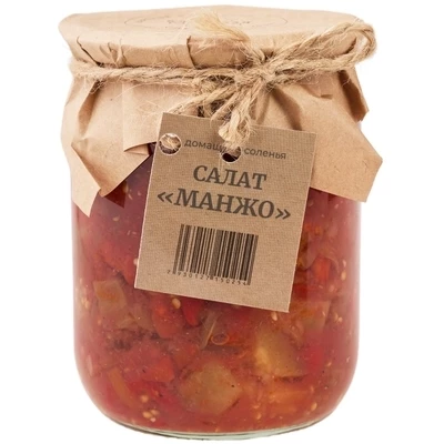 Салат из баклажанов Манжо Кладовая радости 520г-0}