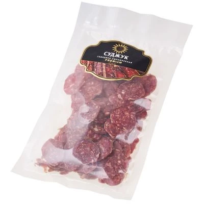 Суджук  из говядины полусухой без усилителей вкуса 120г-1}