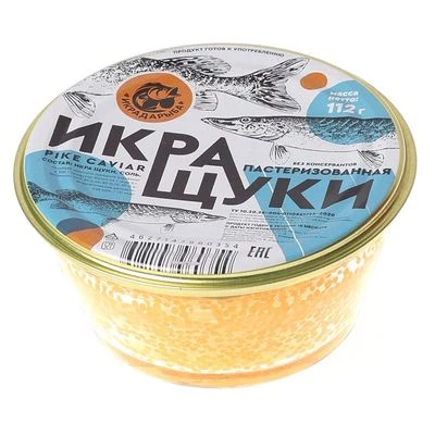 Икра щуки без консервантов 112г-0}