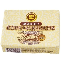 Масло сливочное Традиционное Воскресенский сыродел 82.5% жир. 170г