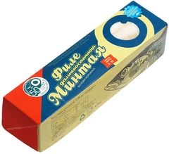 Минтай дальневосточный филе без кожи 1кг