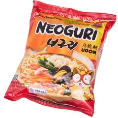 Лапша быстрого приготовления Неогури с морепродуктами острая Нонгшим Китай 120г