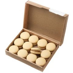 Пирожное макарон Соленая карамель Деликатеска 192г