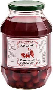 Компот вишневый с косточкой 1,47кг