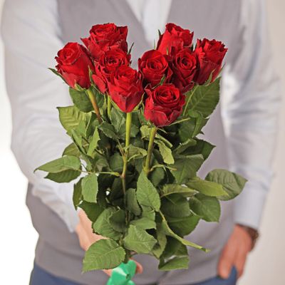 Роза Мадам Ред ~50см 1шт-1}