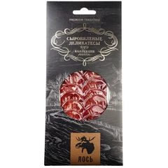 Колбаса Охота из лося нарезка Деликатеска 75г