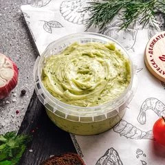 Масло сливочное закусочное с зеленью и чесноком от Шефа 180г
