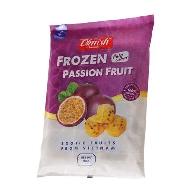 Мякоть маракуйи с семечкой кубик 500г-0}