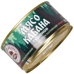 Мясо кабана тушеное Балтийский 325г  