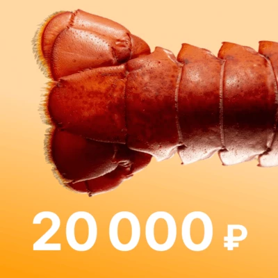 Сертификат на 20000 рублей Деликатеска-0}