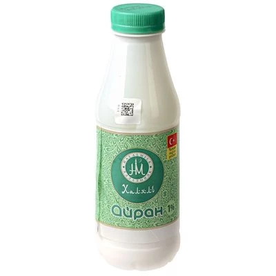 Напиток кисломолочный Айран Халяль ХалалМилк 1% жир.1л -0}