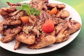 Куриные крылышки терияки