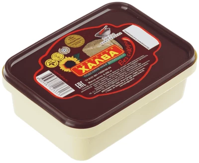 Халва подсолнечная ванильная без сахара 250г-0}