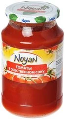 Помидоры целые очищенные в собственном соку Noyan Армения 920г