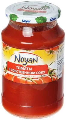 Помидоры целые очищенные в собственном соку Noyan Армения 920г-0}