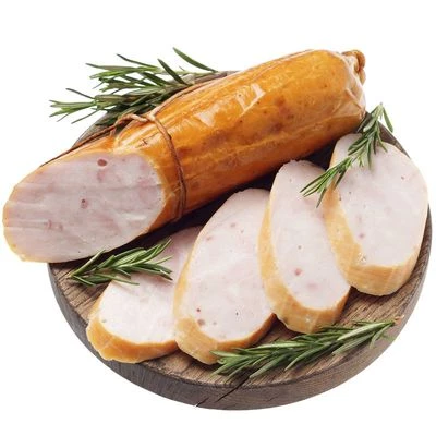 Ветчина Деревенская из мяса птицы ~400г-0}