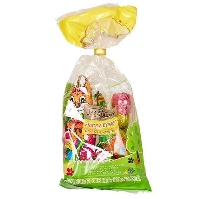 Ассорти Jacquot из шоколадных фигурок Happy Easter Франция 100г-0}