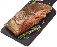 Палтус потрошеный горячего копчения ~280г