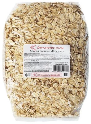 Хлопья овсяные Геркулес 400г-0}