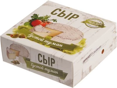 Сыр Густой туман с белой плесенью 50-60% жир., ~ 190г-1}