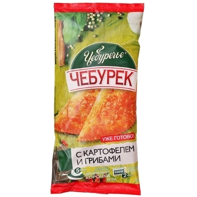 Чебурек с картофелем и грибами 125г-1}