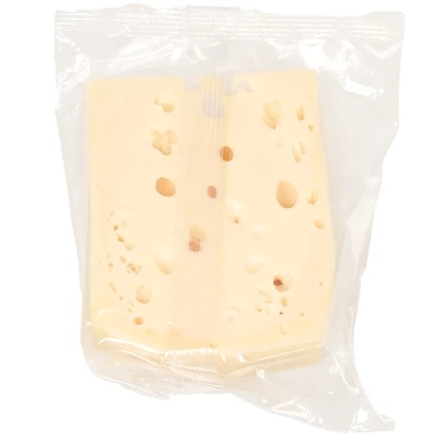 Сыр Маасдам кусок фасованный 45% жир. Ичалки ~230г-1}