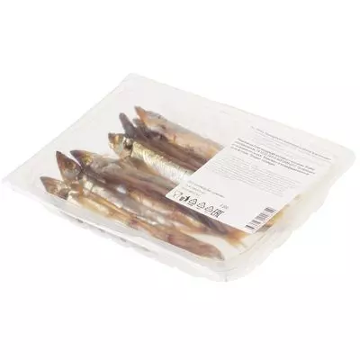 Мойва атлантическая неразделанная холодного копчения Деликатеска 200г ...