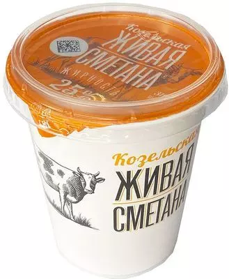 Сметана 25% жир. 310г купить в Москве с доставкой на дом от интернет ...