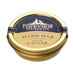 Икра черная осетровых рыб паюсная 50г