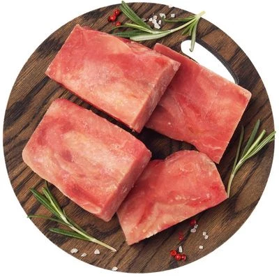 Обрезь тунца кубики ~400г-0}