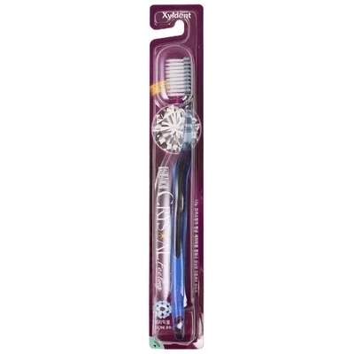 Зубная щетка мягкая Black Crystal Корея 1шт-0}