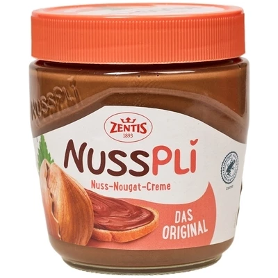 Паста ореховая с какао NussPli Zentis Нидерланды 400г-0}