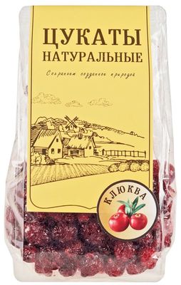 Цукаты из клюквы 120г - купить в Москве по выгодной цене в интернет ...
