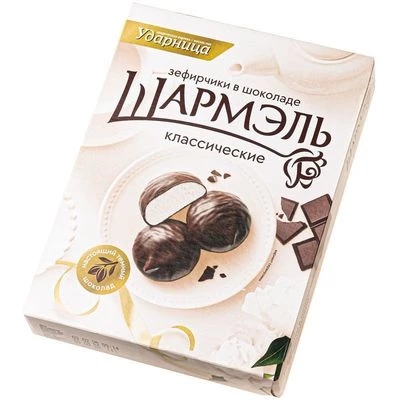 Зефирчики Шармэль в шоколаде 120г-1}