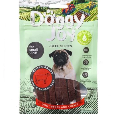 Лакомство для собак мелких пород из мяса говядины Палочки говядины Догги Джой 55г-0}