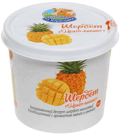 Щербет из манго