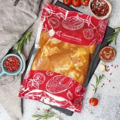 Шашлык из свинины маринованный в томатах со специями ~1кг