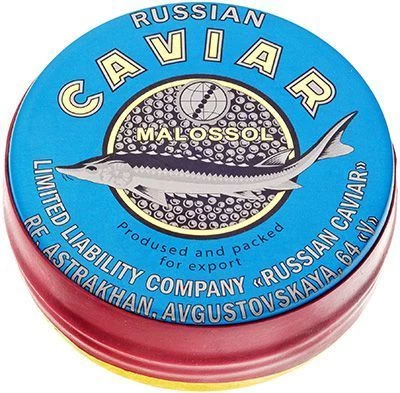 Икра черная осетровая без консервантов замороженная 125г-0}