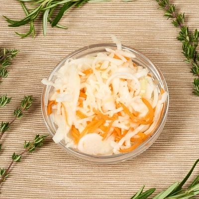 Капуста белокочанная в маринаде с хреном Деликатеска 200г-1}