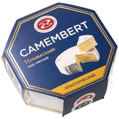 Сыр мягкий с плесенью Крымский камамбер Джанкойский сыр 110г-0}