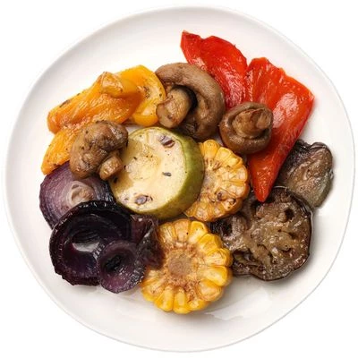 Овощи запеченные с грибами Деликатеска 200г-0}