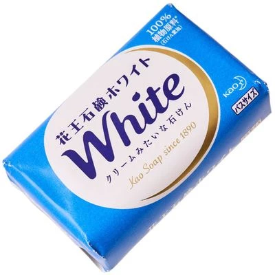 Мыло туалетное White со скваланом Япония 130г-1}