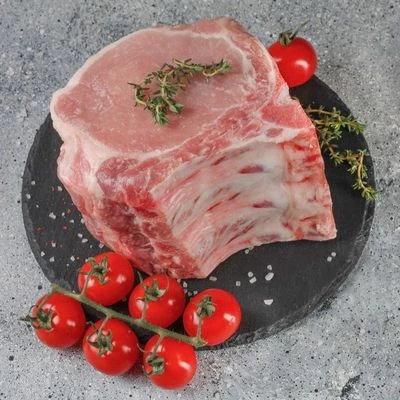 Корейка свиная на кости охлажденная ~1,1кг-0}