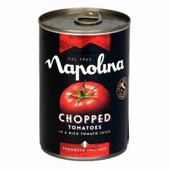 Томаты резаные кубиками в томатном соке Napolina Италия 400г