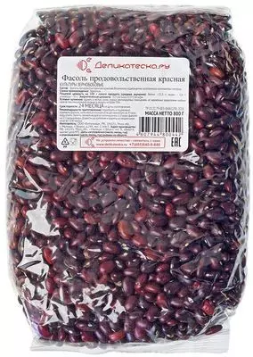 Фасоль продовольственная красная Деликатеска 800г - купить в Москве по ...