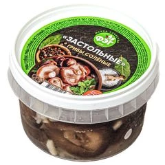 Грибы соленые Застольные 250г 